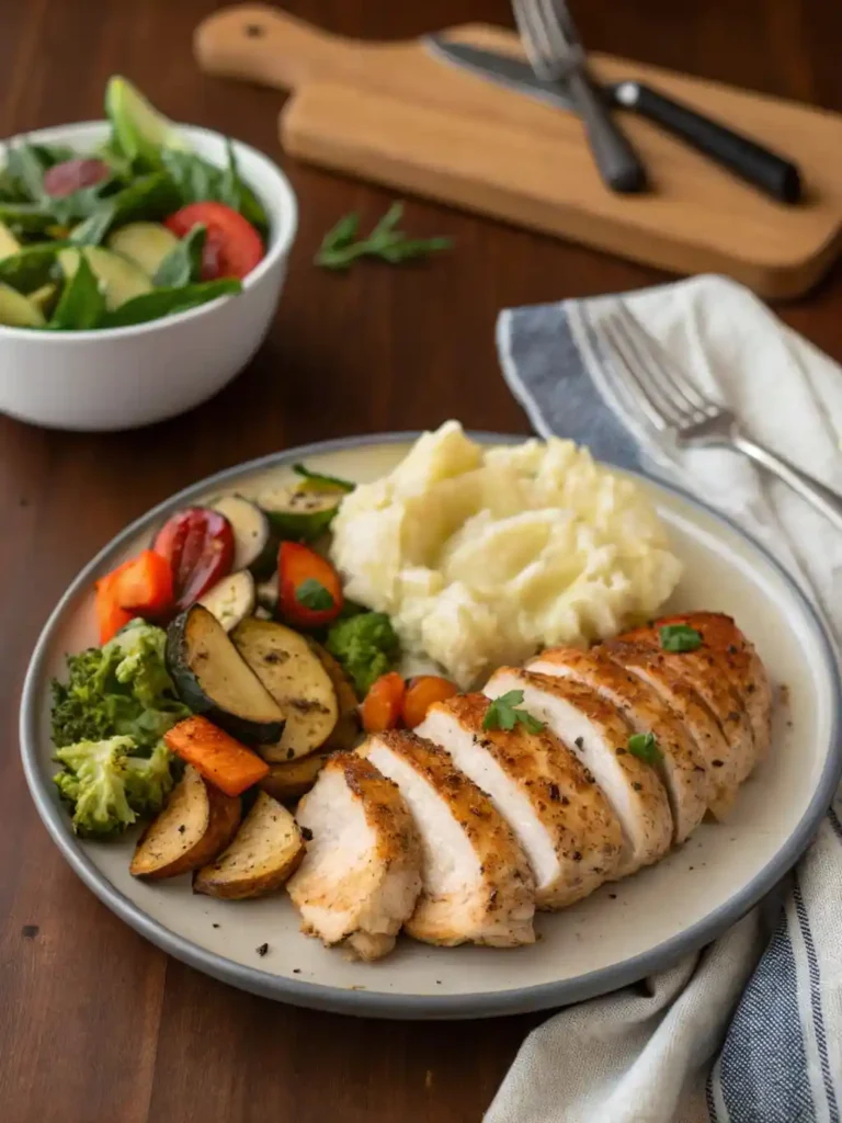 Four types of air fryer chicken seasoning styles