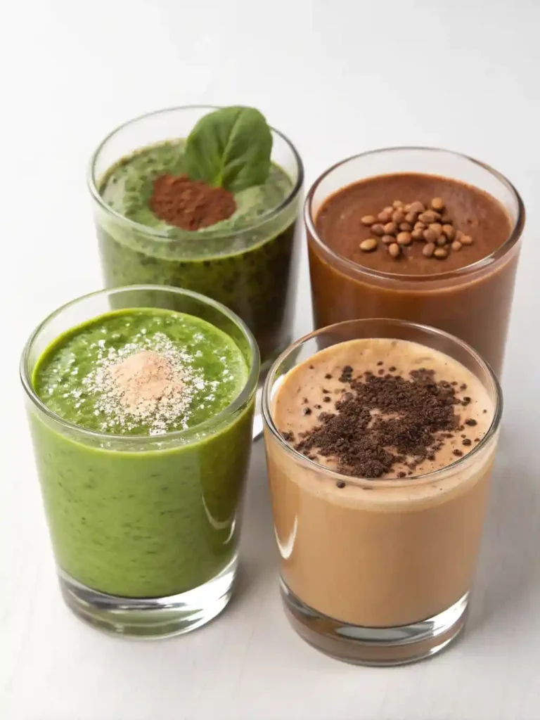 Smoothie meal prep and storage tips in visual form