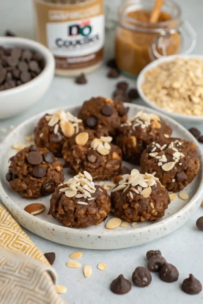 Quick & Easy No-Bake Chocolate Peanut Butter Cookies