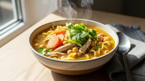 high protein chicken soup recipe