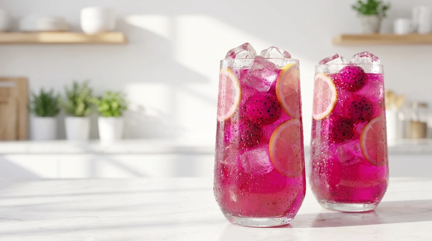 the best dragon fruit lemonade recipe easy starbucks copycat 3