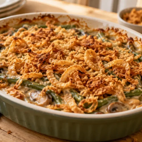 how to make green bean casserole hero